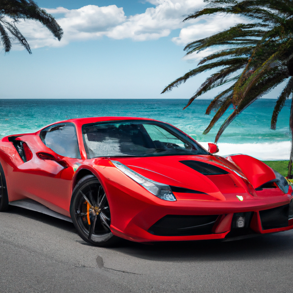 Ferrari 488 Vermelho Brilhante