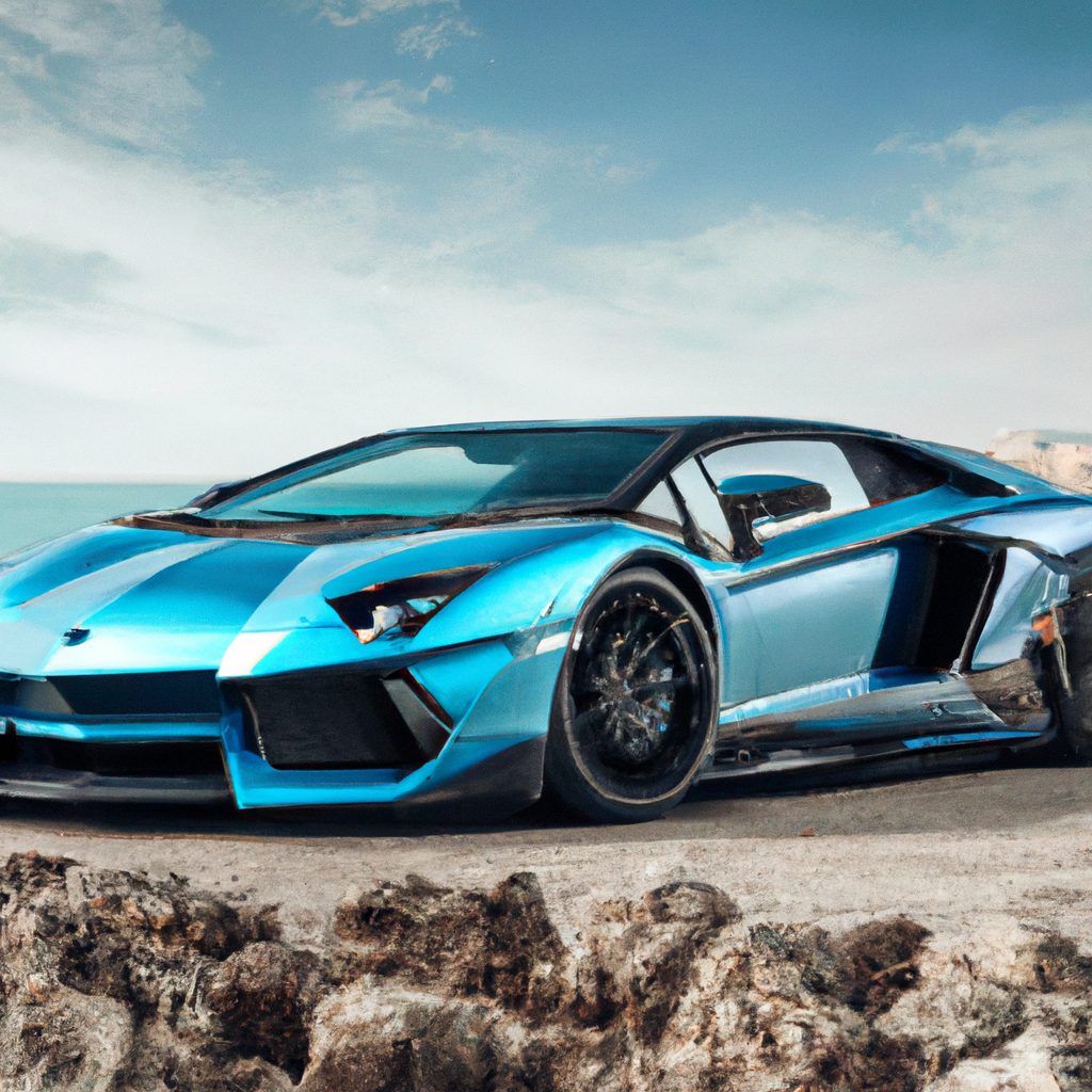 Lamborghini Aventador Azul Metálico